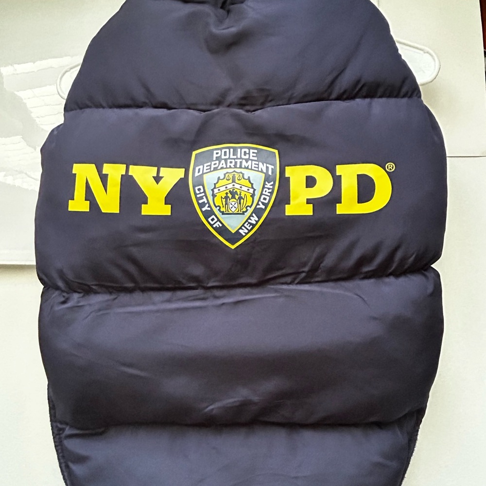 NYPD Pets Puffer Jacket.